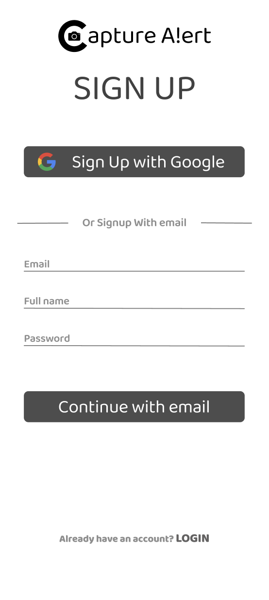 Sign Up