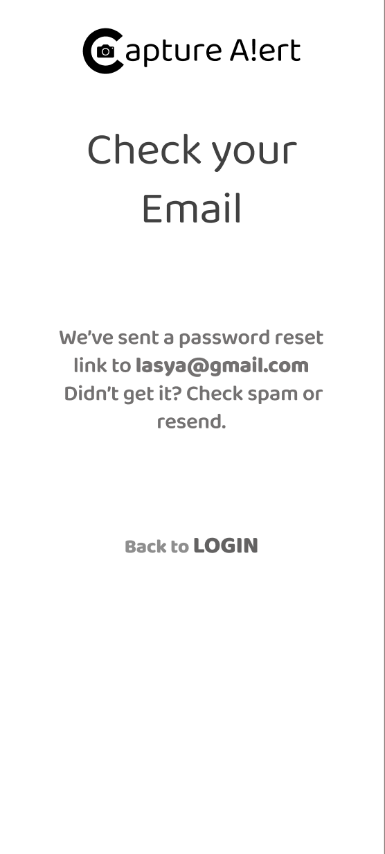 Email Confirmation